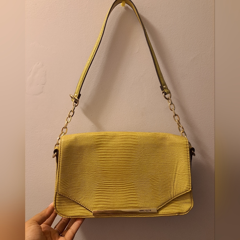 Anne Klein, Women's, Crossbody Bag, *NWOT, Color Yellow